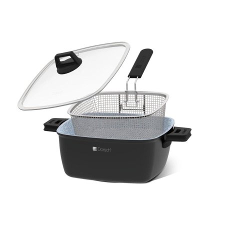 مقلاة البطاطة لون أسود DH-05528